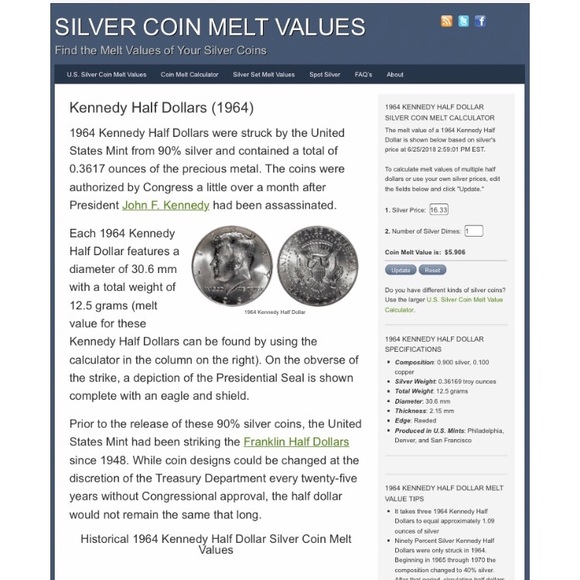 Handcrafted silver Coin Ring | Kennedy Half Dollar - Picture 12 of 14